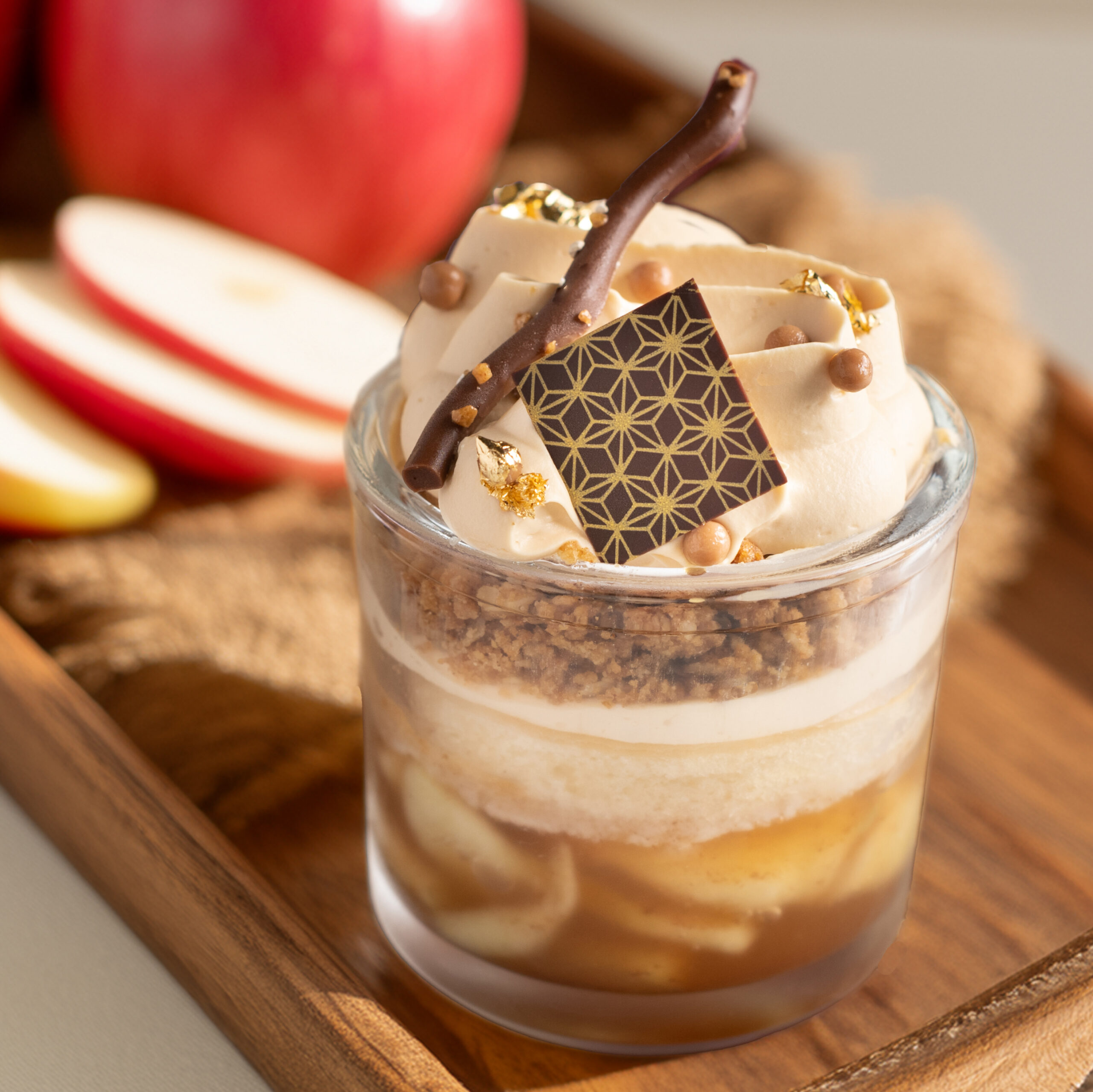 Dessert Near Me from The Glass Knife in Winter Park, FL - Apple Verrine