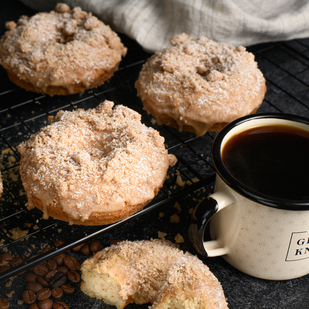 Winter Park Donuts from The Glass Knife - Coffee Cake Doughnut