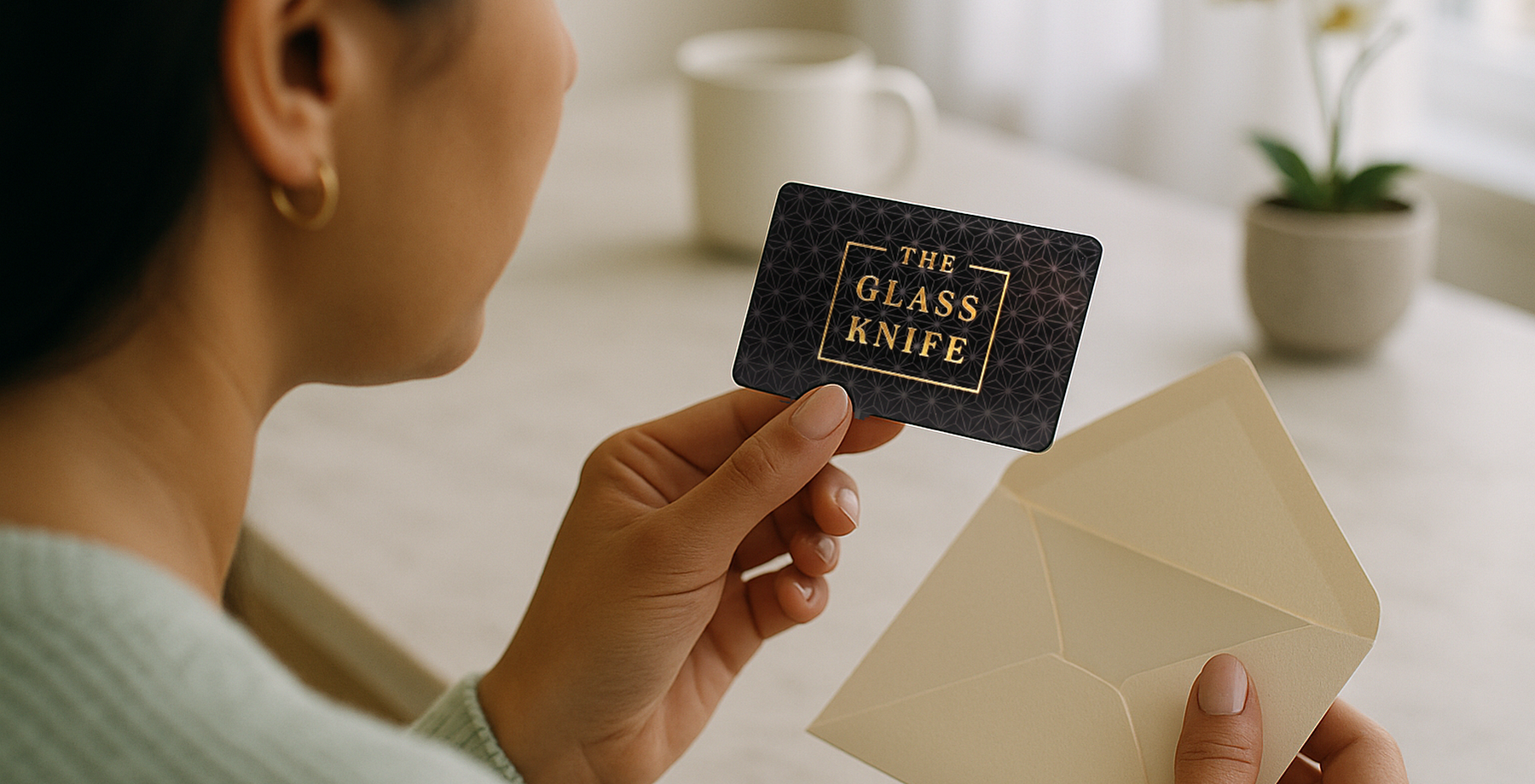 The Glass Knife Gift Card Recipient